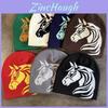 Horse Year Pony Knit Hat With Warmth And Adjustable Fit For Street Style And Casual Wear