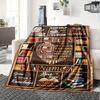 Book Lover Reading Blanket Literary Gift For Bookaholics And Bibliophilest43