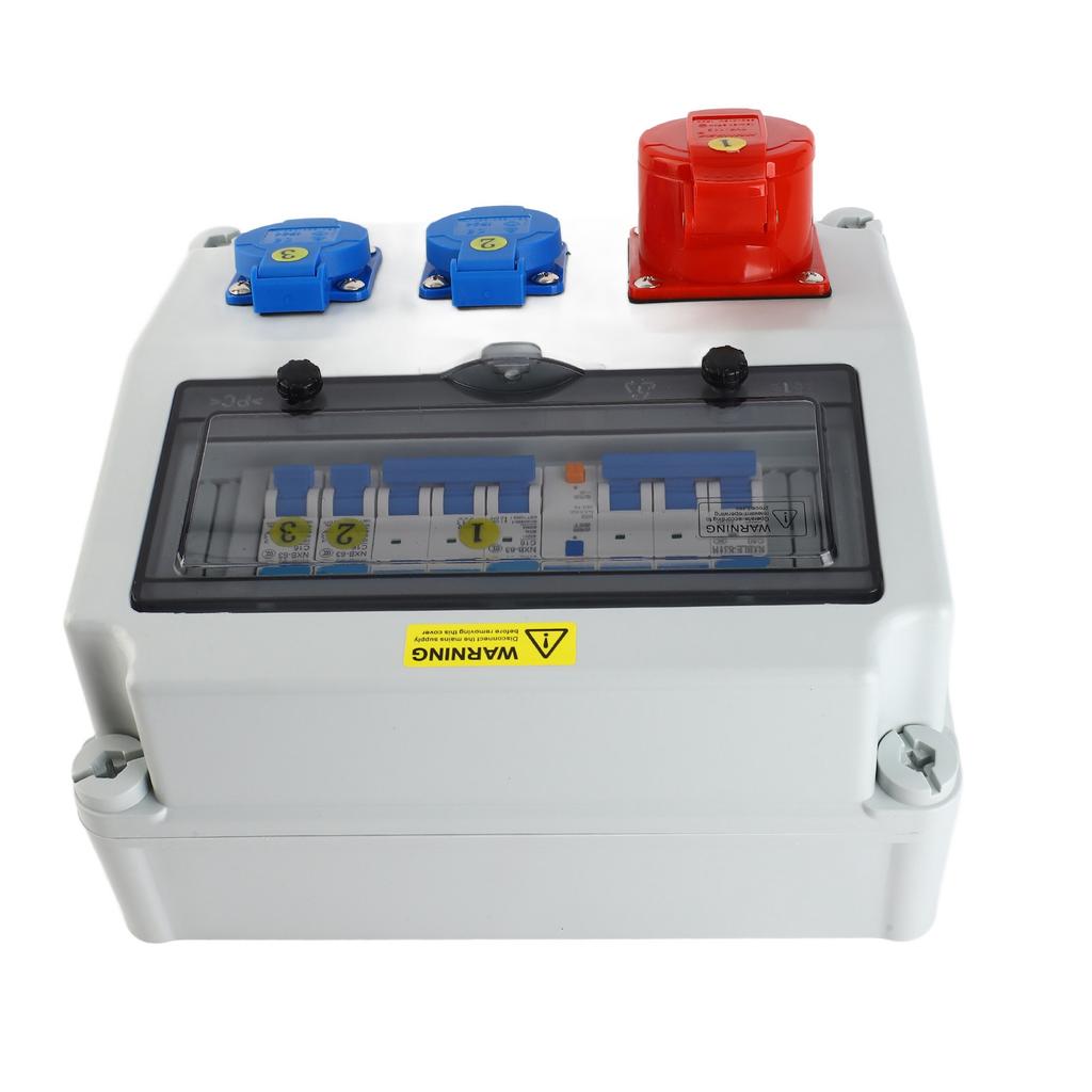 Industrial Socket Box with C16 Circuit Breaker 2 Core 220?250V 16A 5 Core 380?415V 16A Outlet