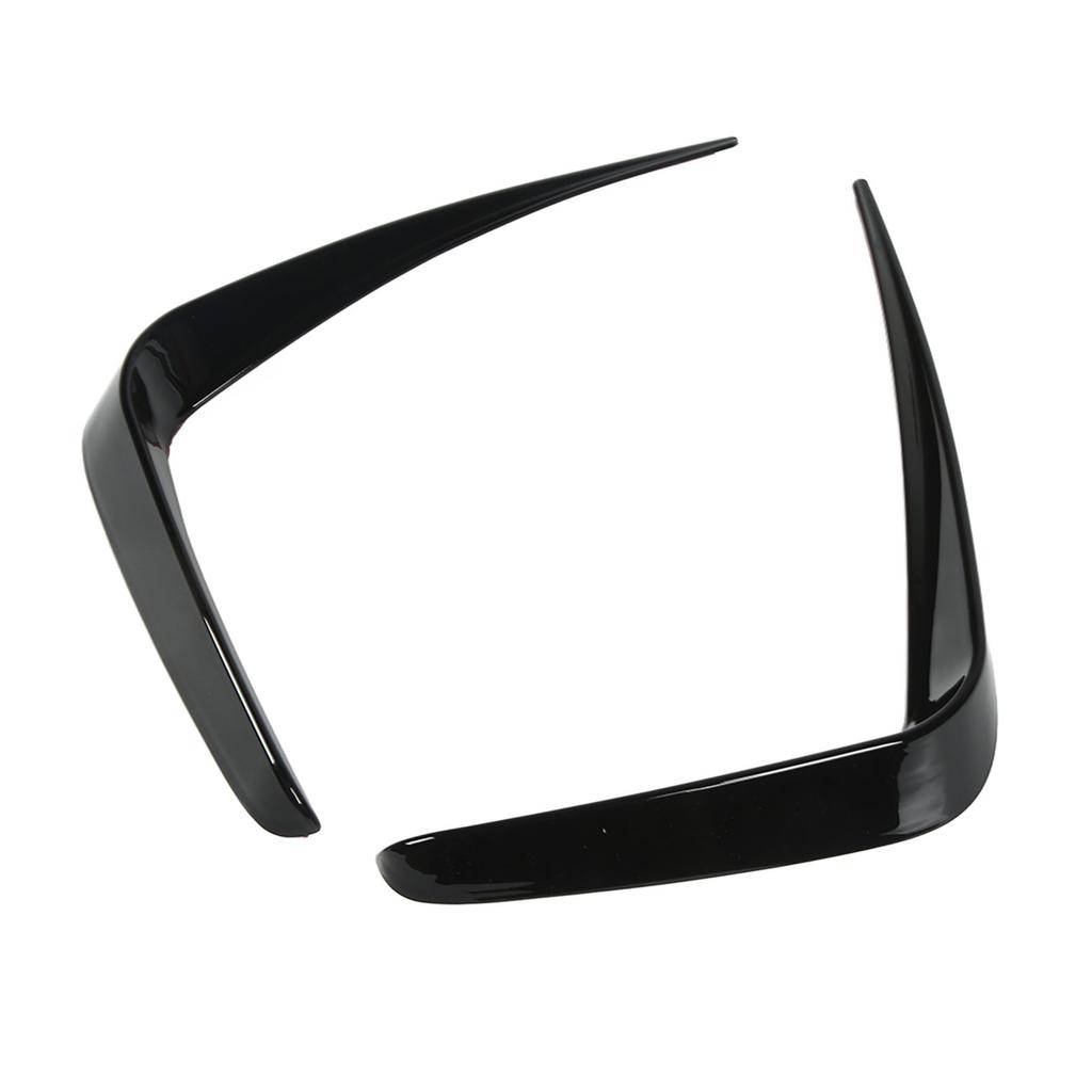 2 st Främre stötfångarventil Canard Vänster Höger Glanssvart för 3-serien G20 G21 M Sport 2019?2022