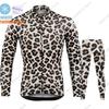 Cycling Jersey Set Mens Winter Long Sleeve Clothing Suit MTB Bike Road Pants Bib Wear Kits