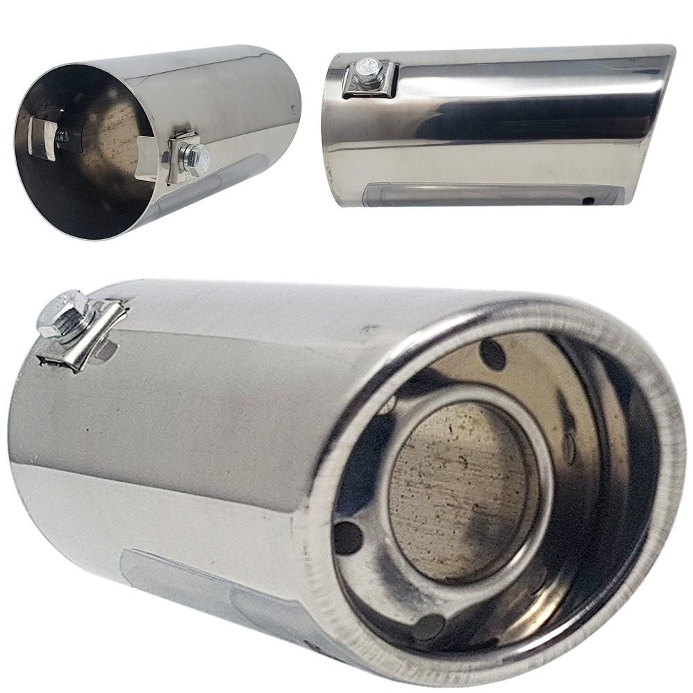 Buy Terminal Muffler Car Exhaust Pipe Oval Chrome Lm 76342 Dr at