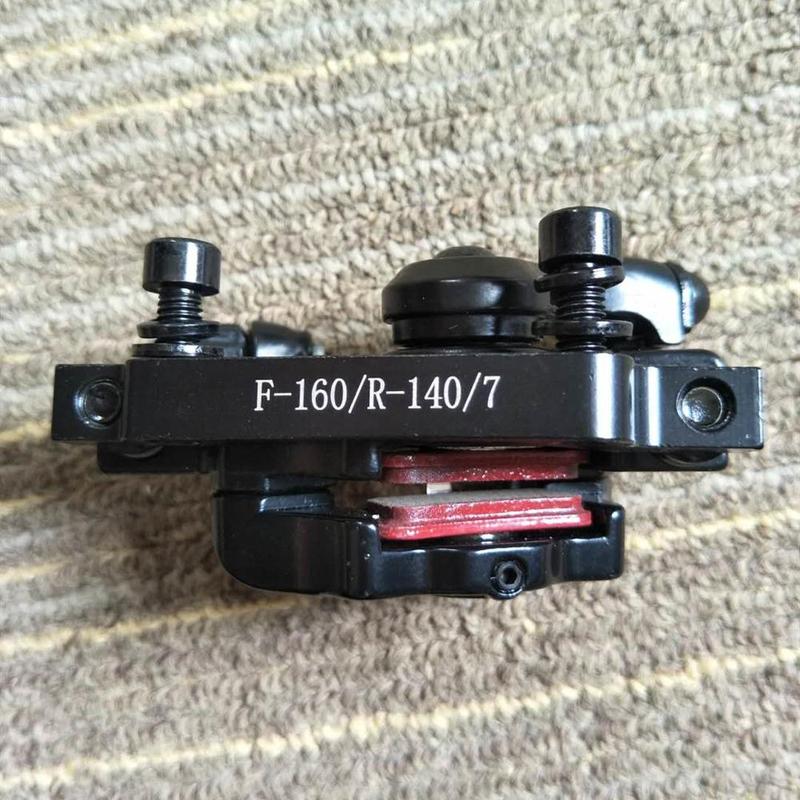 BOLIDS Bicycle Brake Device Mechanical Disc Brake Bicycle Parts Line Pulling Disc Brake F - 160 / R - 140 Front Disc Brake