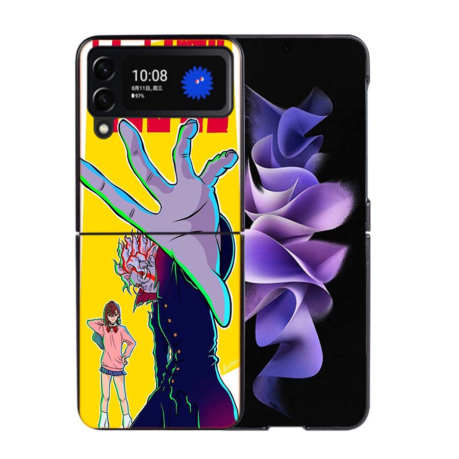 

Чехол для телефона с аниме Сейко Аясе для Samsung Z Flip 7 6 5G Galaxy Z Flip4 Z Flip5 Z Flip3 Черный Жесткий ПК Корпус Защитная Крышка Samsung Z Flip 3 5G