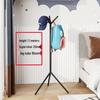 Multifunctional Wrought Iron Coat Rack - Colorful, Creative, Floor-Standing, Minimalist Modern for Home Bedroom.
