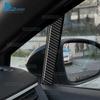 Echter Weicher Karbonfaser-Aufkleber für Renault Clio 5 MK5 2020 2025 2025 2025 2025 2025 LHD RHD Auto A-Säulen Dekorleiste Zierleiste