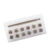 12 stuks stempelgereedschap Tang Dynasty bloemontwerp DIY groenteleer stempel 1 stuk handvat