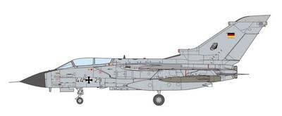 PLATZ 1/144 Scale German Tornado IDS (TTTE A Squadron) Set of 2, PF-73SP Plastic Model Kit with Metal Pitot Tubes (Airplane)