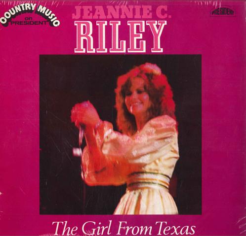 

LP Record JEANNIE C. RILEY - The Girl From The Texas PRCV110 PRESINT Unknown Rock