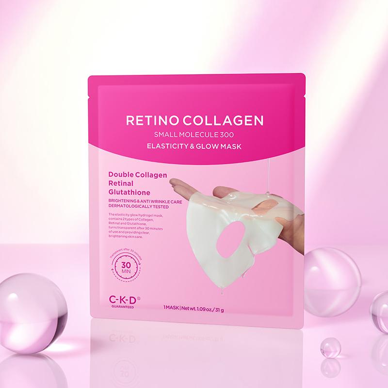 CKD Retino kolagen Malomolekulární 300 Maska pro pružnost a zářivost 31g*5ks