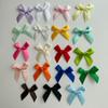 50/100 Pcs Fresh Pink Ribbon Bows Small Size Satin Ribbon Bow Flower Craft Decoration Handwork DIY Party Decoration