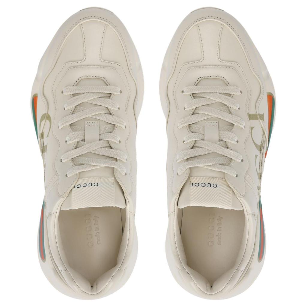 Gucci Rhyton Sneakers Basse Chunky Donna Bianco Avorio 528892 DRW00 9522