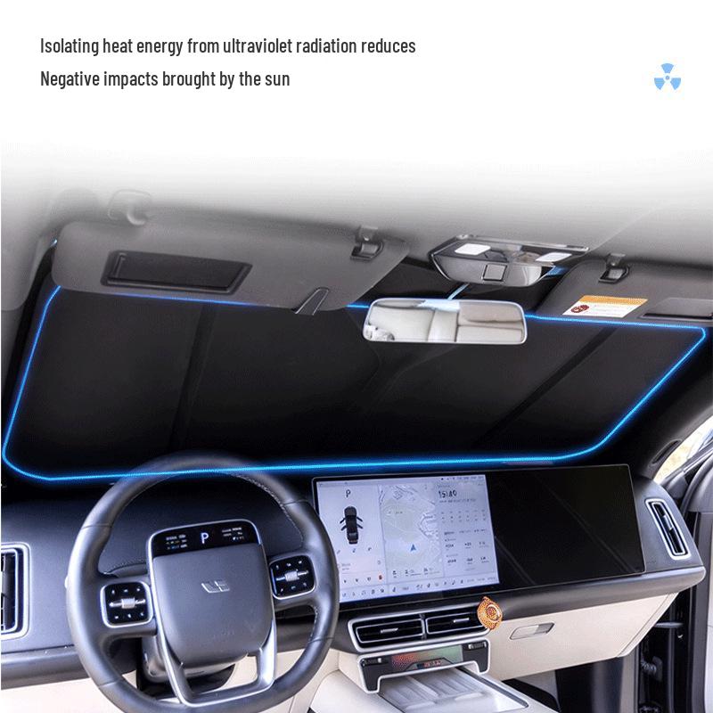AITO M7/M8/M9 Privacy Sunshade Curtains: Microfiber Velvet, Sun Protection, Heat Insulation, for Car Windows