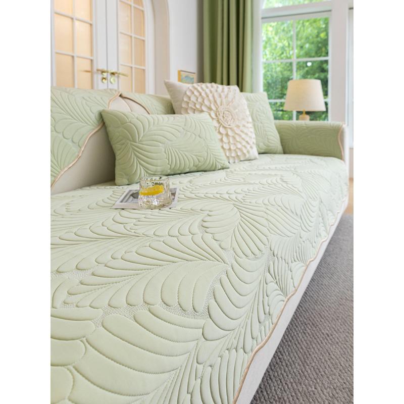Sofa Cover Towel Latex Sofa Cushion Summer Ice Pad Cool Feeling Cushion Non-Slip Leather Sofa Cover