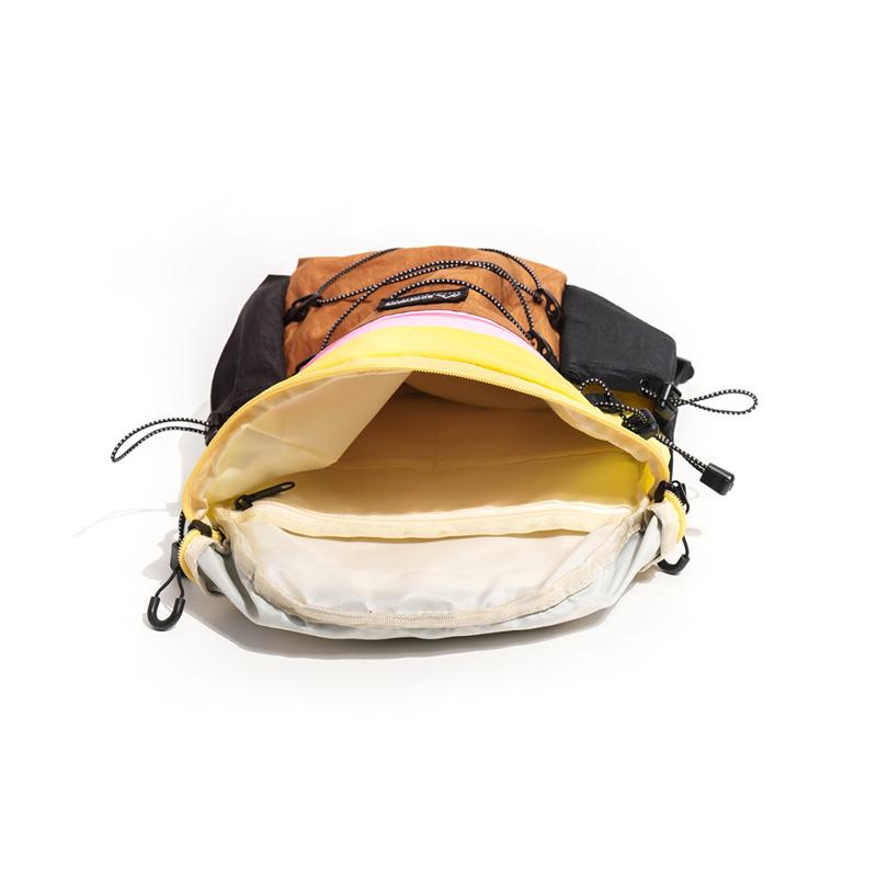 Color Contrast Backpack Large Capacity Outdoor Backpack Student Schoolbag