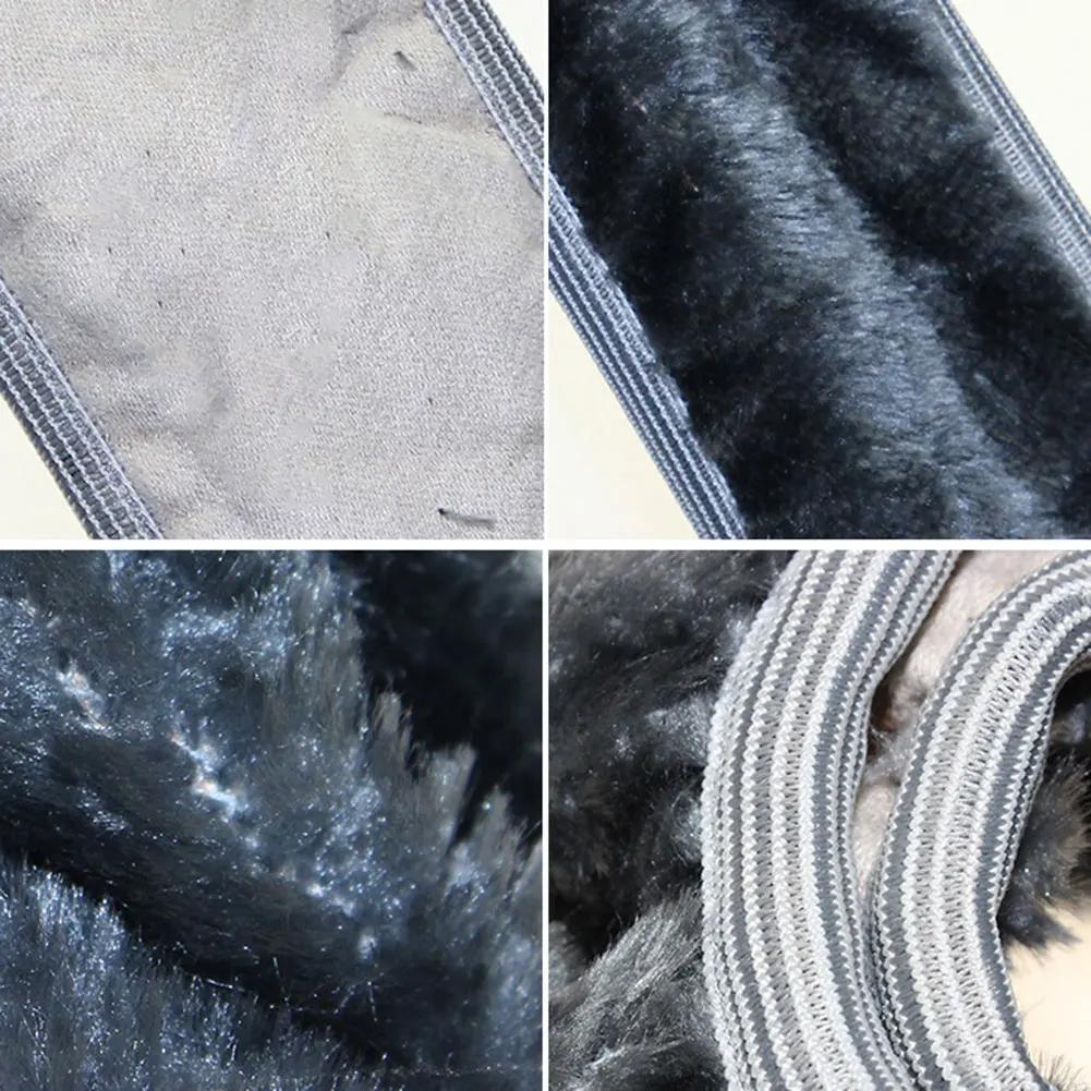 Soft Plush Car Steering Wheel Cover Universal  35-40cm Winter Warm Auto Steering Cover Soft Plush For Car Interior Accessories