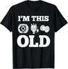 I'm This Old Funny Classic Car Parts Mechanic Vintage Auto T-Shirt