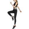 Nike Logo High-Waisted Slim Fit Elastic Knit Sports Pants Women bottoms Black FV7383-010