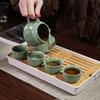 Bafang Lide 'Walk the World' 7-Piece Ceramic Tea Set
