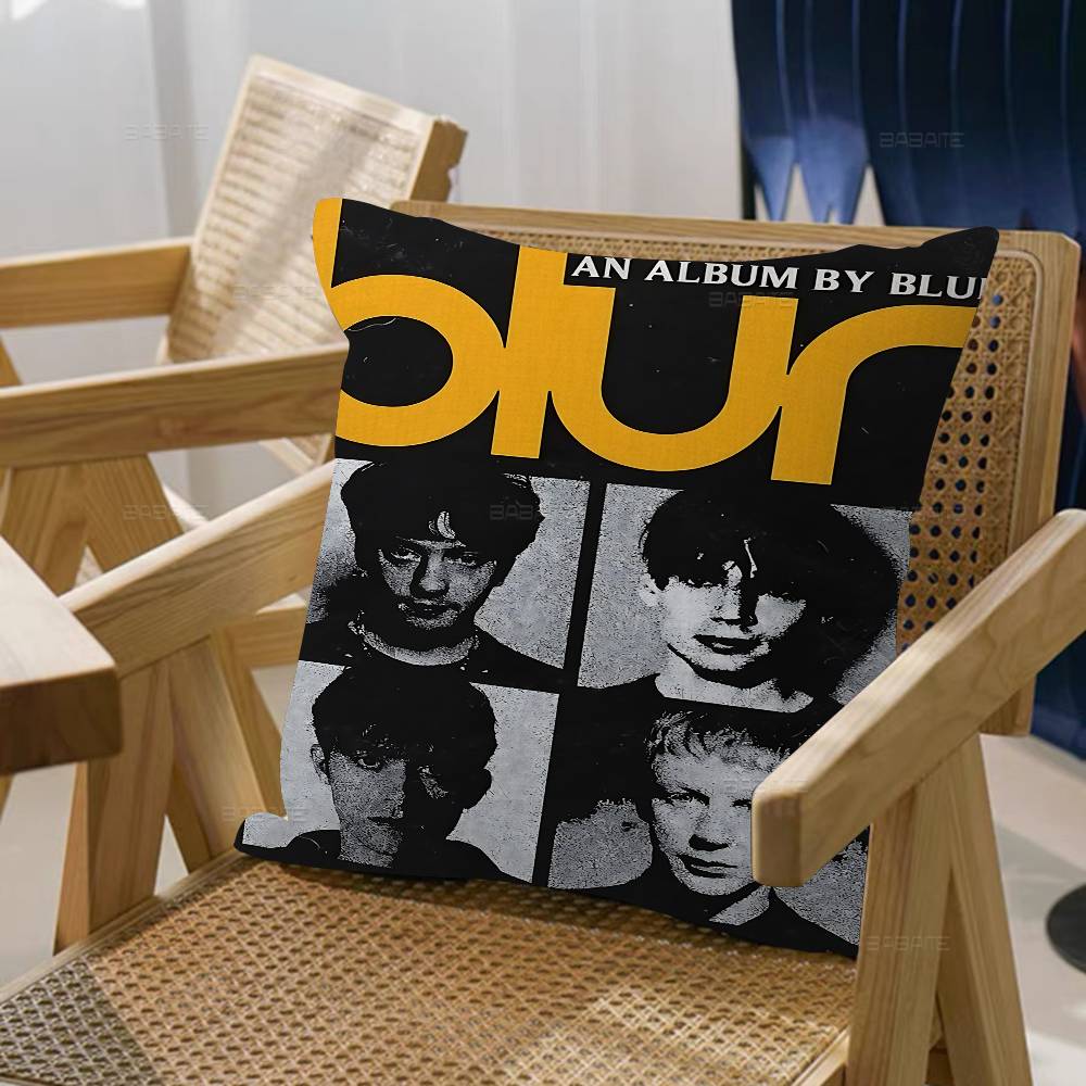 B-Blur Rock Roll Band Cushion Cover Pillow Cover Decor Pillowcase Printed Cushion Case For Couch