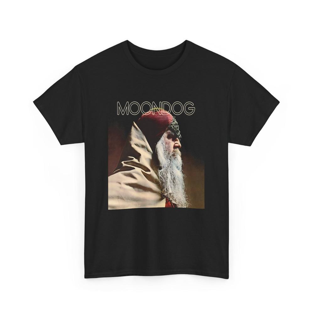 

1969 moondog self titled album cover stretched tshirt 4XL