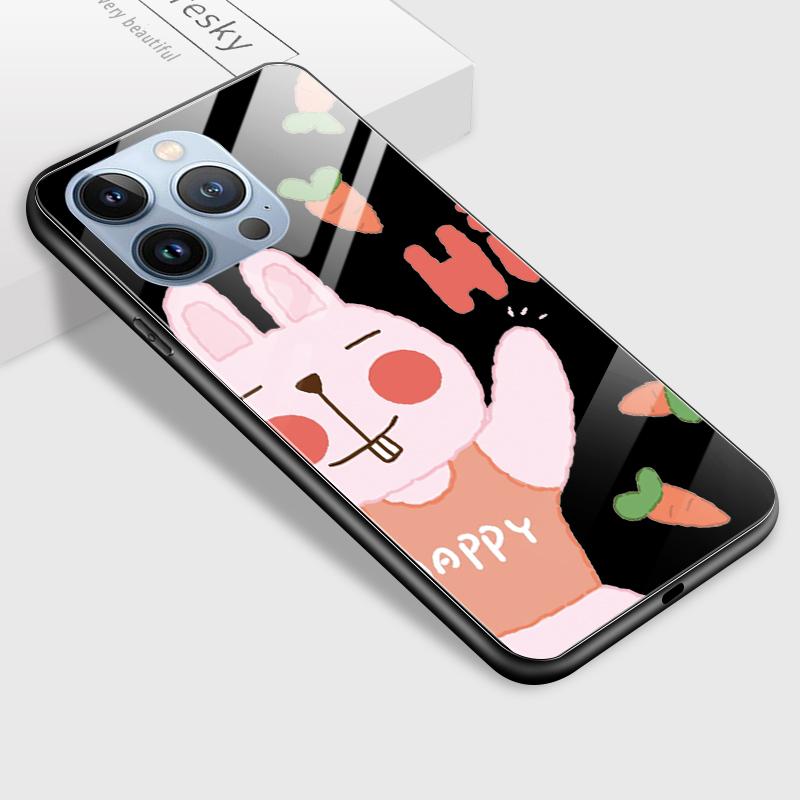 Tempered Glass Phone Case For Redmi 10 12 13 14C A5 Note9 Note10 Note12 Note14 Xiaomi 11Lite 14T 15 PocoC75 PocoX3 Soft Edge Shockproof Smooth Shell