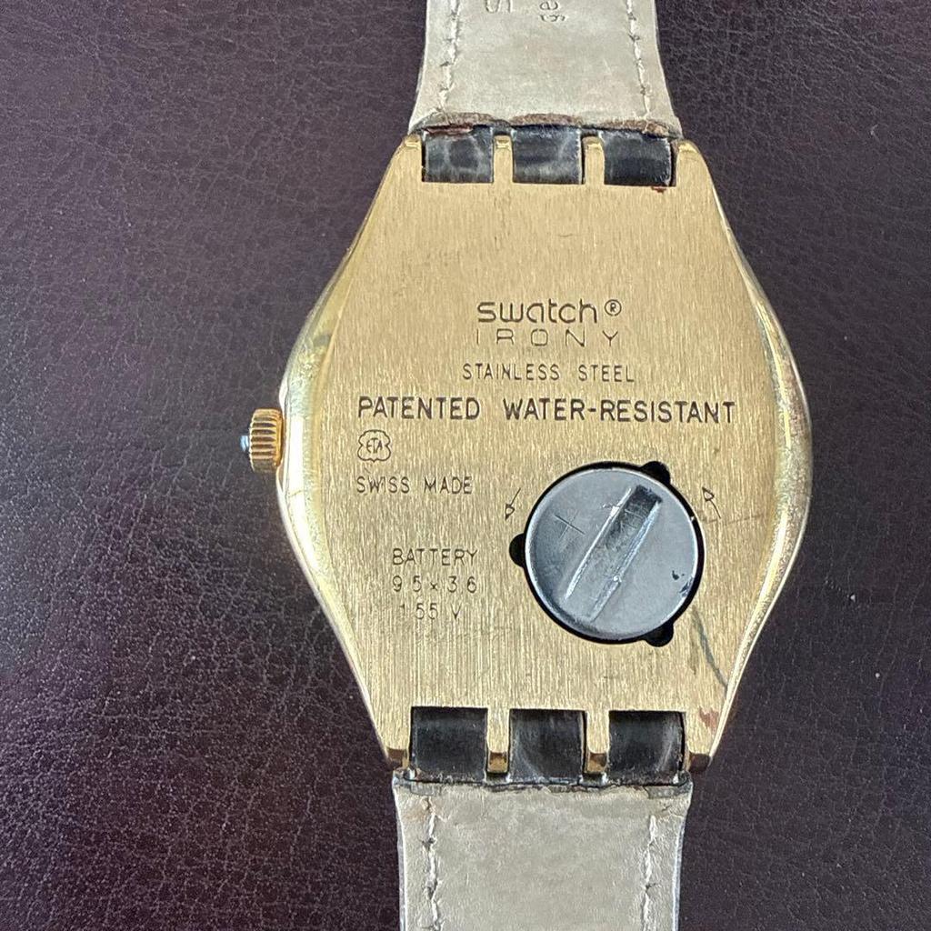 Used SWATCH IRONY Watch Irony SWATCH Vintage Rare!