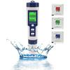 Water Quality Tester - AIMOONSA - 5 In 1 - pH/TDS/EC - Salinity/Temperature - Backlit LCD Screen IP67