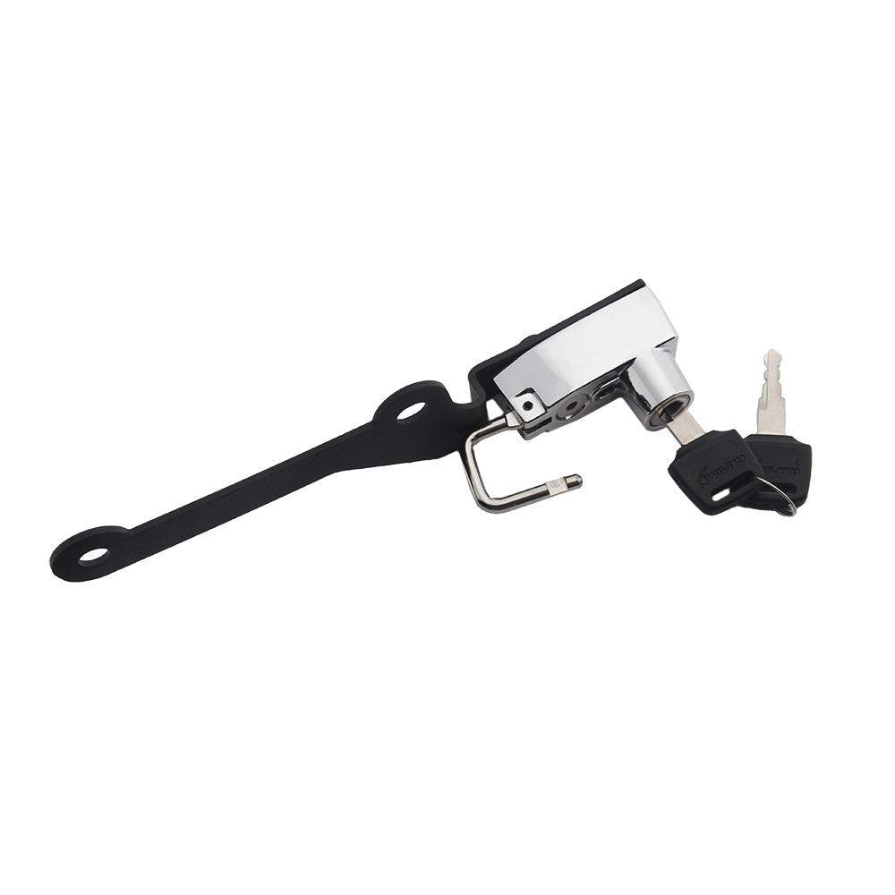 For Trident660 Trident 660 Helmet Lock Kit Motorcycle Helmets Security Anti-Theft Lock Rust-Proof Sturdy Aluminum Accessories