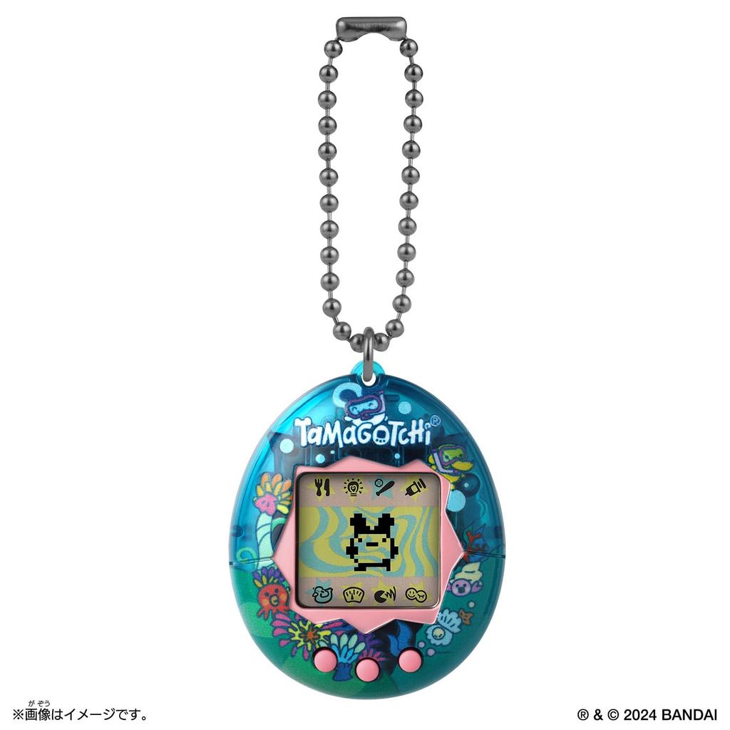 Tamagotchi Tama Ocean Virtual Pet Handheld Game Toy