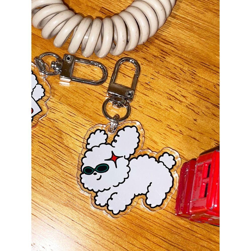 

BALLOON FRIENDS MESSY ADVENTURE Jumping Windy Acrylic Keychain Jumping Windy Acrylic Keychain