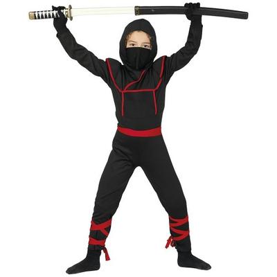 Fiestas Guirca Kinder/Kinder Shinoby Ninja Kostümset