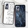 The Transmission line Diagram of The Chip Phone Case For Xiaomi Poco X7 X6 X5 X4 X3 GT NFC M4 M5 Pro 5G M3 Mi F6 F5 F4 F3 F2 F1