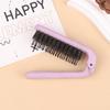 Foldable Hair Comb Portable Boar Bristle Hair Brush Head Massager Travel Combs Hair Styling Accessories