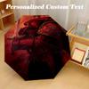 8‑Rib Automatic Umbrella, Warhammer 40K Design Foldable Umbrella for Sun Rain Protection Travel