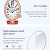 JINSHIDUN New Business and Leisure Ladies Watch Goose Egg Shaped Diamond Temperament Quartz Watch Waterproof High-end Watch