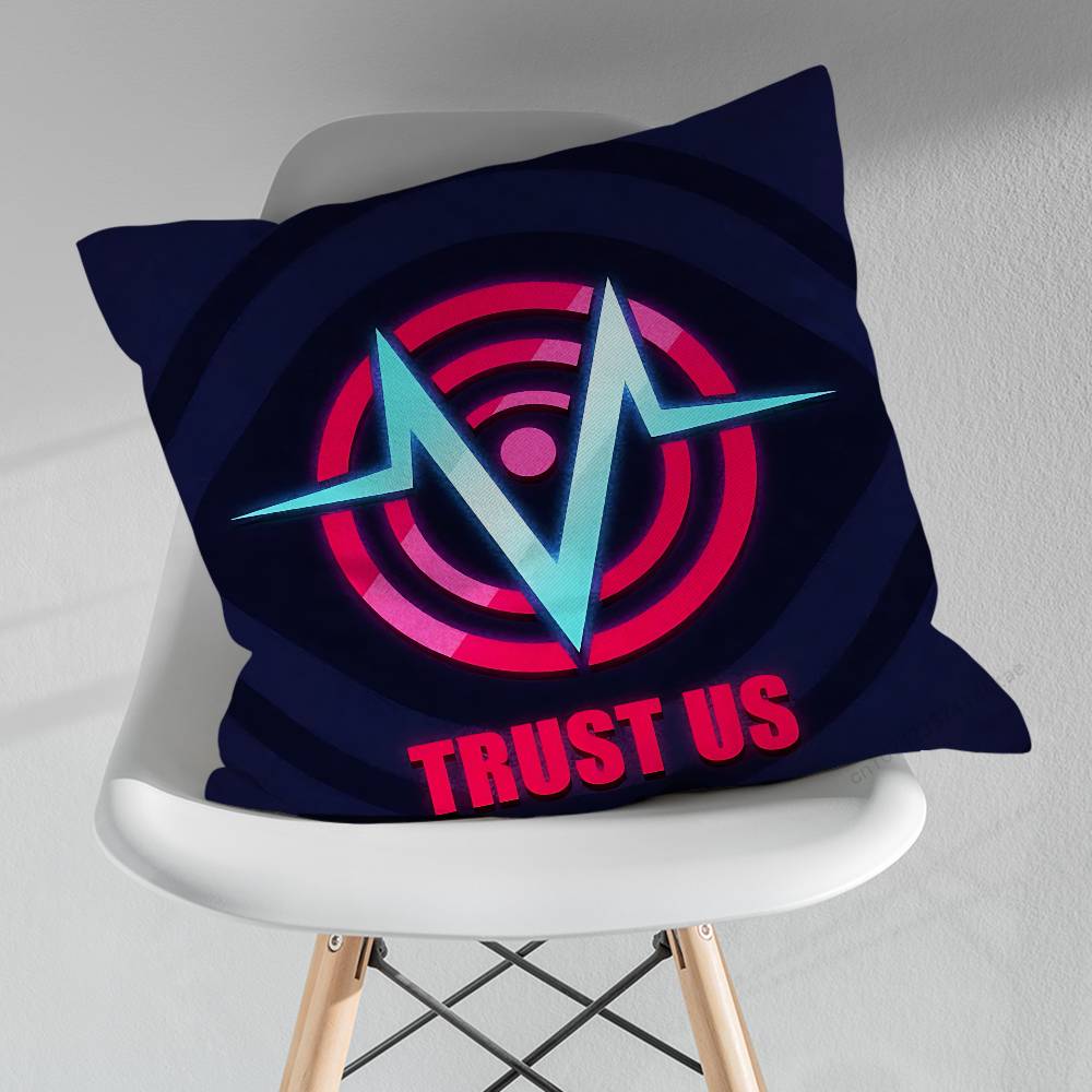 HHazbin Vox Hotel Vertraue Uns Kissen über Wohnzimmer Sofa Kissenbezug Heimdekoration Schlafzimmer Zimmer Bett Kissenbezug