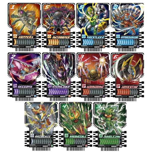 Kamen Rider Gatchard Ride Chemi Trading Cards PHASE:01 R Rare 6 Types + PHASE:02 R Rare 5 Types Set