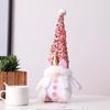 Pink Unicorn Rudolph Doll Christmas Decorations Plush Doll Decorative Christmas Ornaments for Holiday Home Party Ornaments