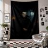 Wall TapestryDracula Art Hanging Cloth Decorative Background Cover for Room Decoration