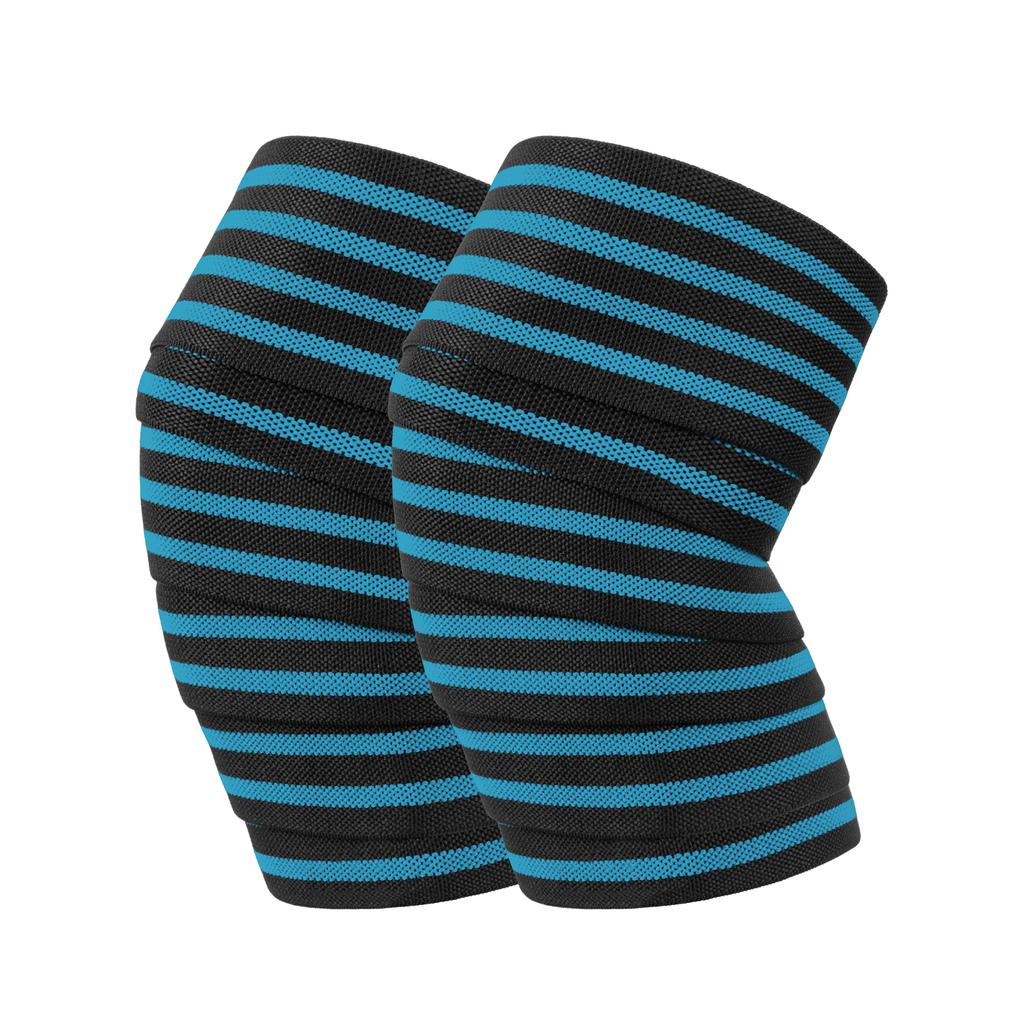 Knee Wraps for Squatting Knee Strap Bands for Crossfit Training Powerlifting Knee Support Deadlift Wraps Weightlifting