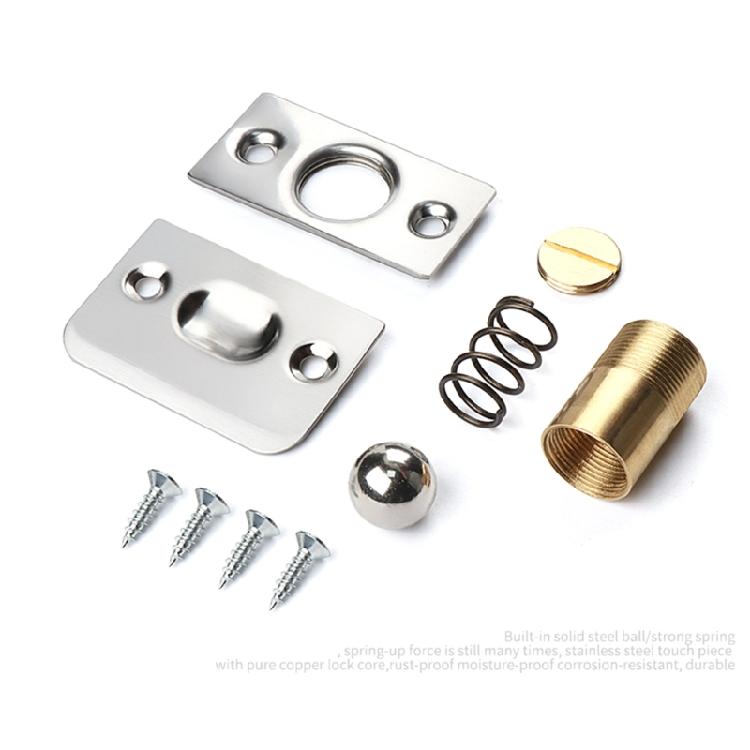 Türverschluss für den Innenbereich, langlebig, aus Messing, funktionaler Türkugelverschluss