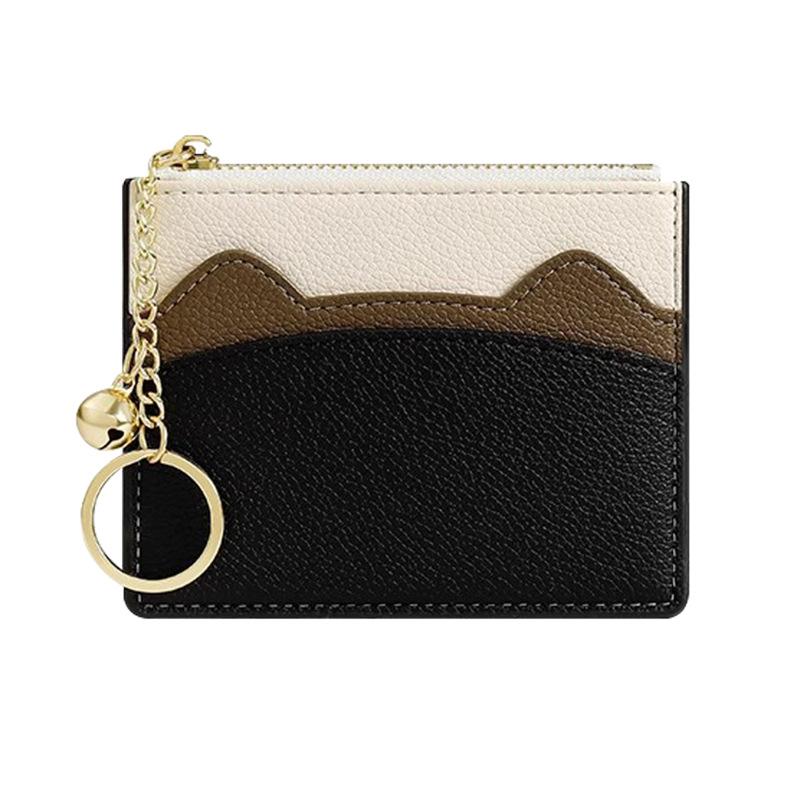 Корейский милый держатель для карт из искусственной кожи с кошачьими ушками — фото 13