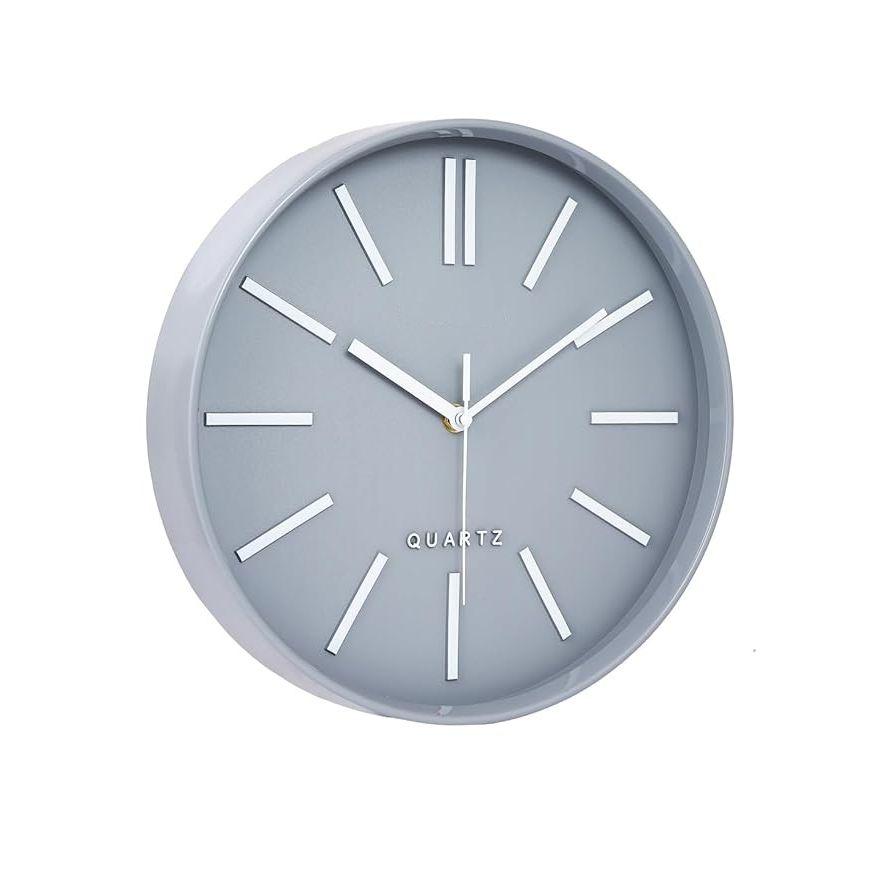 

Luxury Finish Modern Wall Clock with Silent Non-Ticking Quartz Sweep Movement – 1pc|12 Inch|Decorative Analog Clock for Home 12 INCH