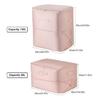Space Saving Seasonal Clothing Organizer Satins Blanket Quilt Bag for Small Apartments Home Organization Essential