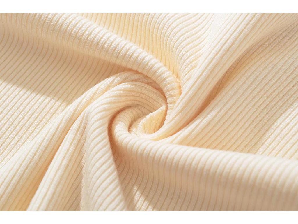 Lace V-Neck Ribbed Cotton Camisole: High-Elastic Slimming Tank for Spring/Summer 2025