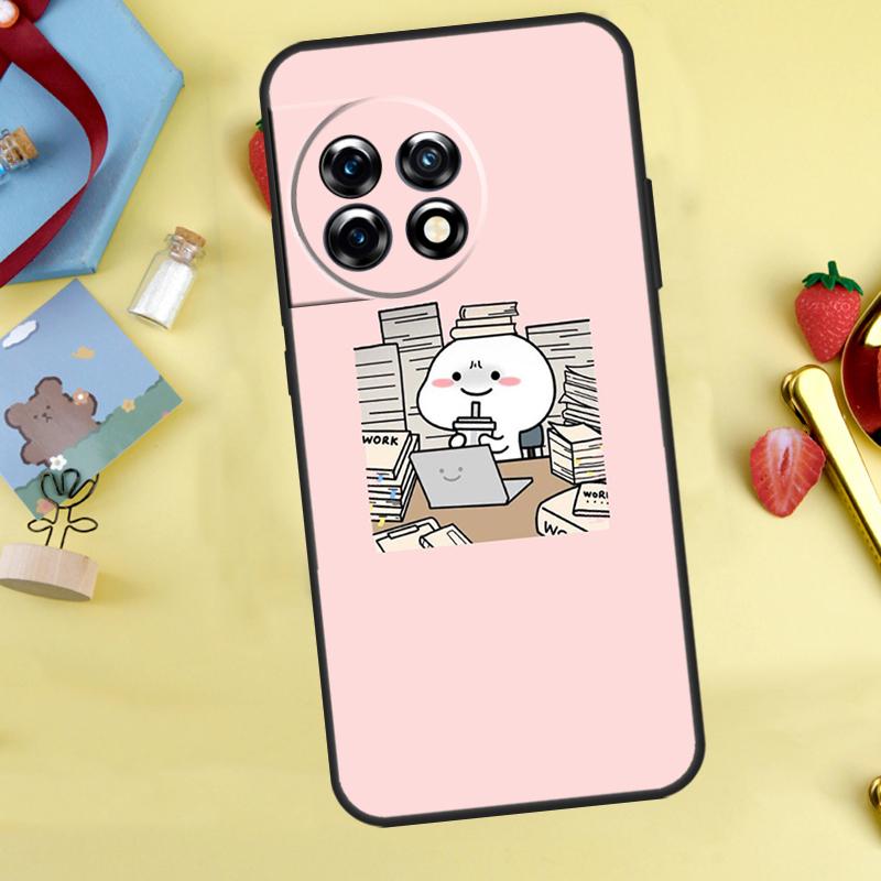 

Cute Cartoon Pentols Case For OnePlus 13R 12R 13T 15 13 12 11 10 9 10R 10T 8T Nord 5 CE 4 2 3 Lite N20 N30 Cover OnePlus Nord 4