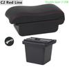 Car Armrest Box for Hyundai Elantra Touring I30 FD I30cw 2007 2008 2009 2010 2011 Leather Center Console  Arm Rest Storage Box