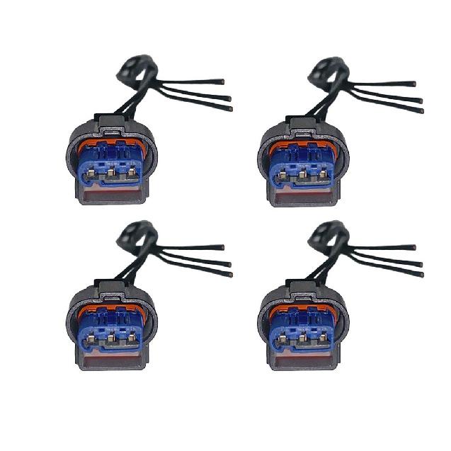 2012- Ford Jaguar Land Rover Lincoln 4Cyl Ignition Coil Connector Fits Ford Jaguar Land Rover Lincoln | 4 x | 3 Years Manufacturer Warranty