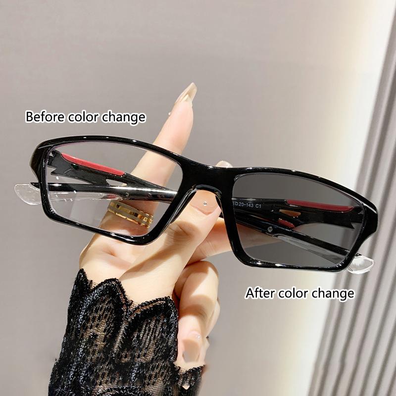 Sport Style Photochromic Anti-Blue Light Outdoor Sports Cycling Prescription Sunglasses For Myopia 81278
